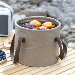10L Collapsible Water Bucket Camping Fishing Travel Container