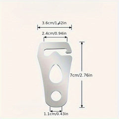 2pcs Stainless Steel Canopy Adjustment Buckle for Tent Pole