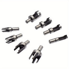 8pcs Countersunk Head Wooden Plug Drill Set
