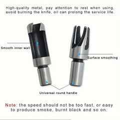 8pcs Countersunk Head Wooden Plug Drill Set