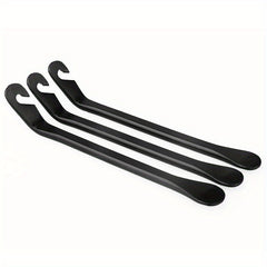 3pcs Metal Bike Tire Pry Rod Tool Set - Portable Small Outer Tire Prying Tool