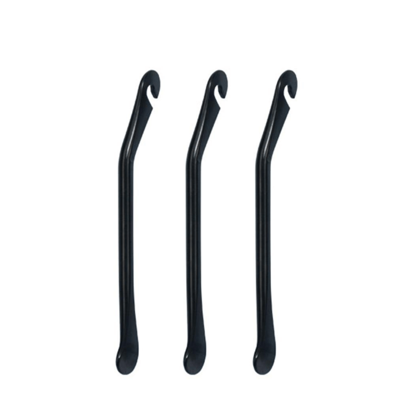 3pcs Metal Bike Tire Pry Rod Tool Set - Portable Small Outer Tire Prying Tool