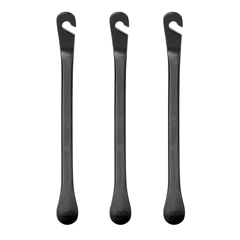 3pcs Metal Bike Tire Pry Rod Tool Set - Portable Small Outer Tire Prying Tool