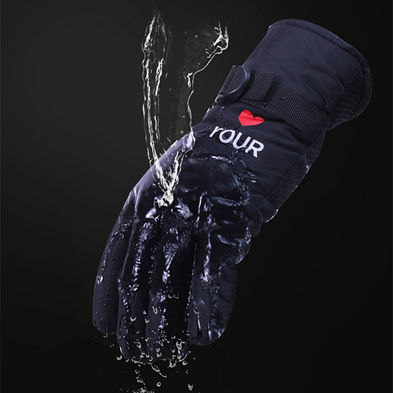 Warm Waterproof Winter Cycling Gloves - Non-slip Motorcycle Gloves