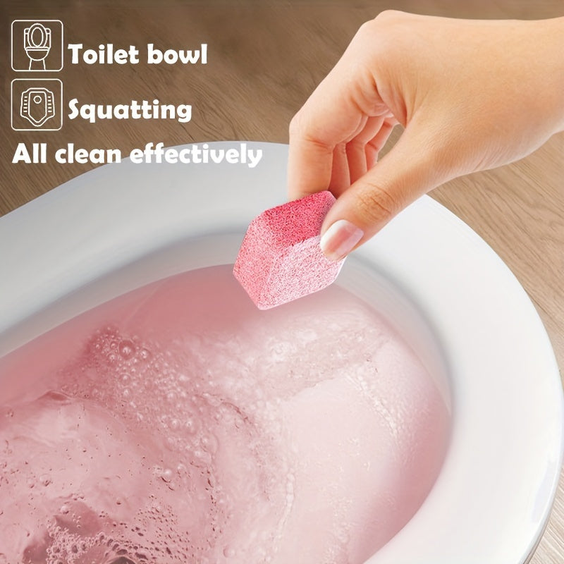 5pcs Toilet Cleaner Effervescent Tablet Deodorant Sterilizing Tablet