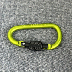 4pcs Aluminum Carabiner Buckle D Ring Key Chain Snap Hook Outdoor Camping