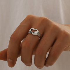 Retro Europe America Men Women Ring Punk Hell Ghost Hand Ring