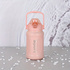 Stainless Steel Water Bottle With Straw 27oz Double Walled Insulated Cup