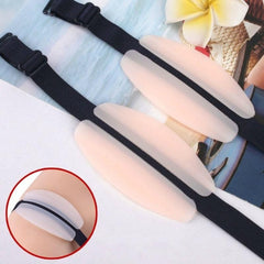 Silicone Anti-skid Bra Shoulder Strap Pad Sports Non-skid