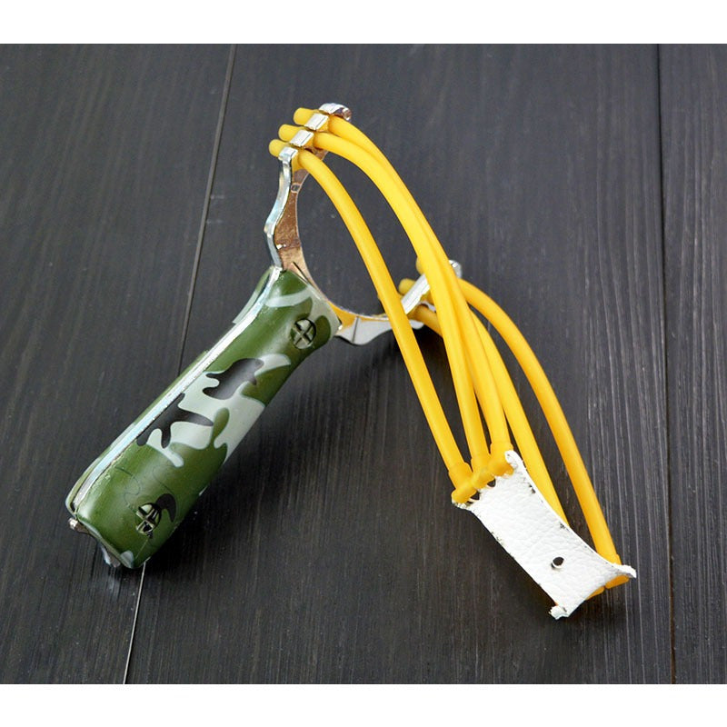 High Precision Zinc Alloy Camo Slingshot Toy