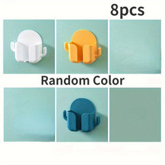 Phone Charging Stand Holder with Hooks Remote Control Storage