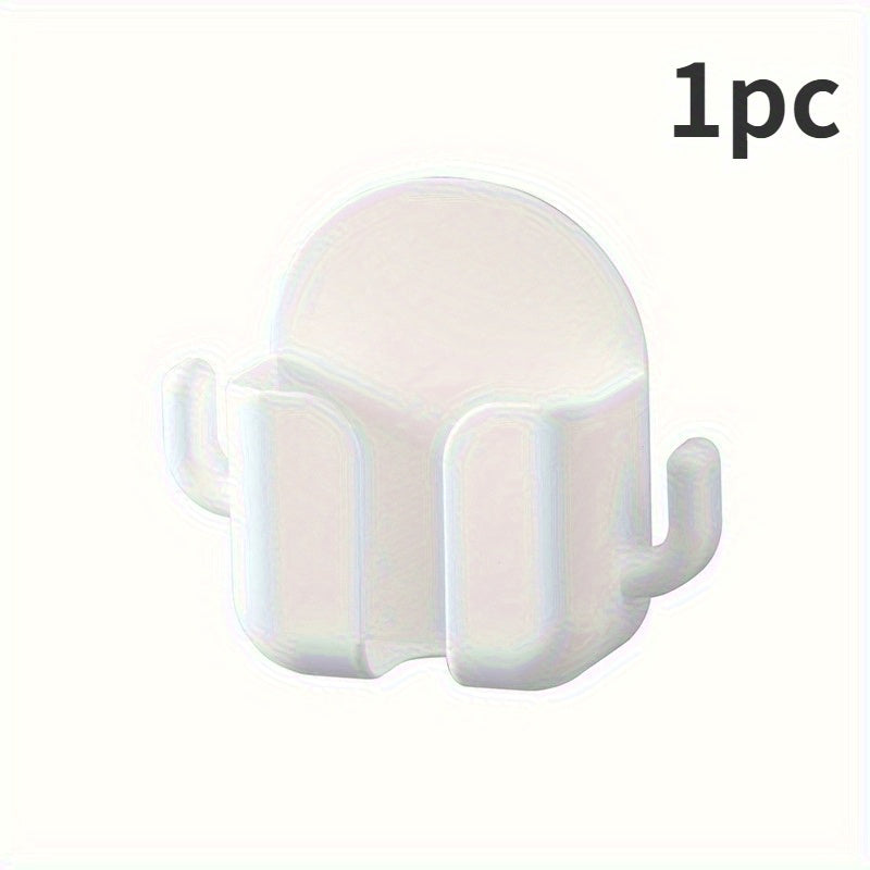 Phone Charging Stand Holder with Hooks Remote Control Storage