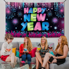 Year's Banner Year's Party Background Cloth Year's Decorations