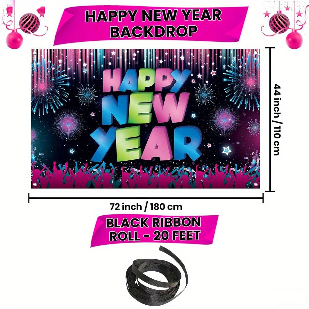 Year's Banner Year's Party Background Cloth Year's Decorations