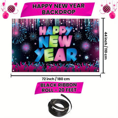 Year's Banner Year's Party Background Cloth Year's Decorations