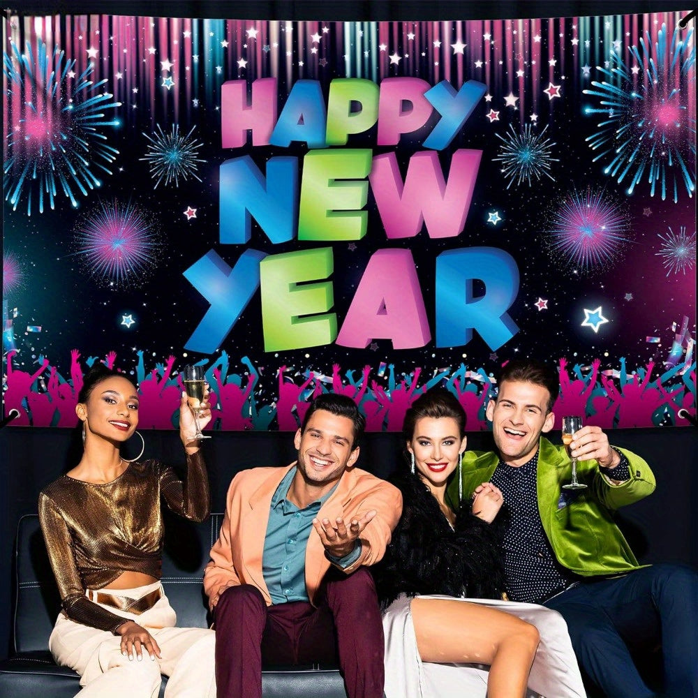 Year's Banner Year's Party Background Cloth Year's Decorations