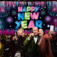 Year's Banner Year's Party Background Cloth Year's Decorations