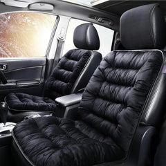 Car Plush Seat Cushion Winter Warm Car Seat Protection Pad