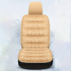 Car Plush Seat Cushion Winter Warm Car Seat Protection Pad