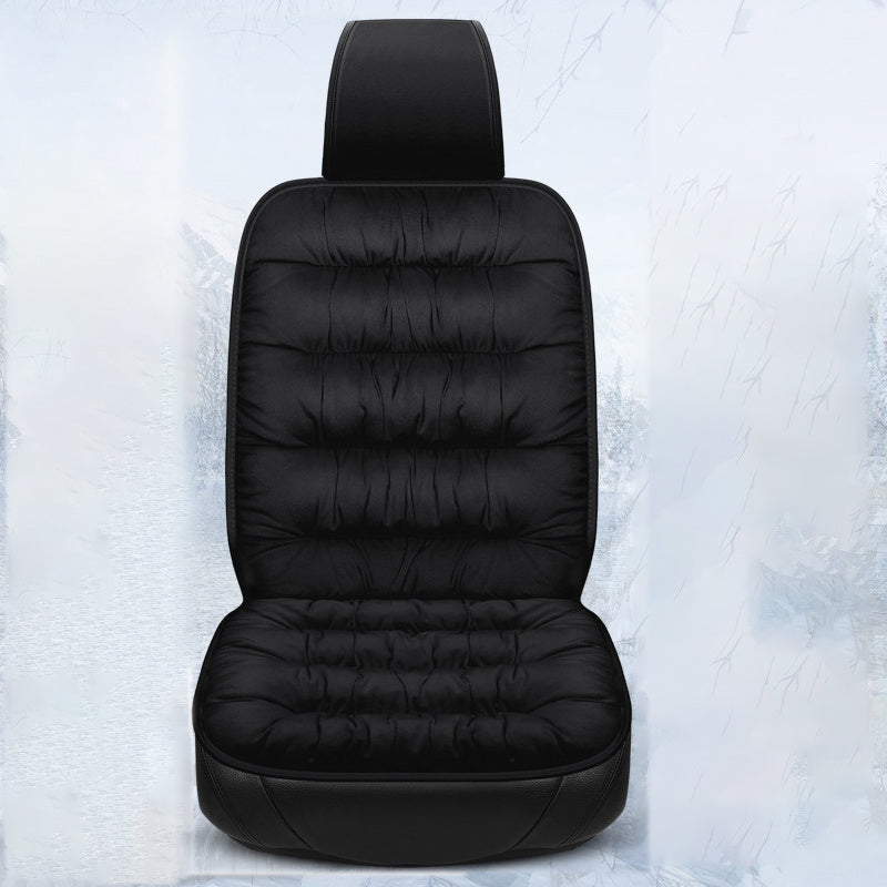 Car Plush Seat Cushion Winter Warm Car Seat Protection Pad