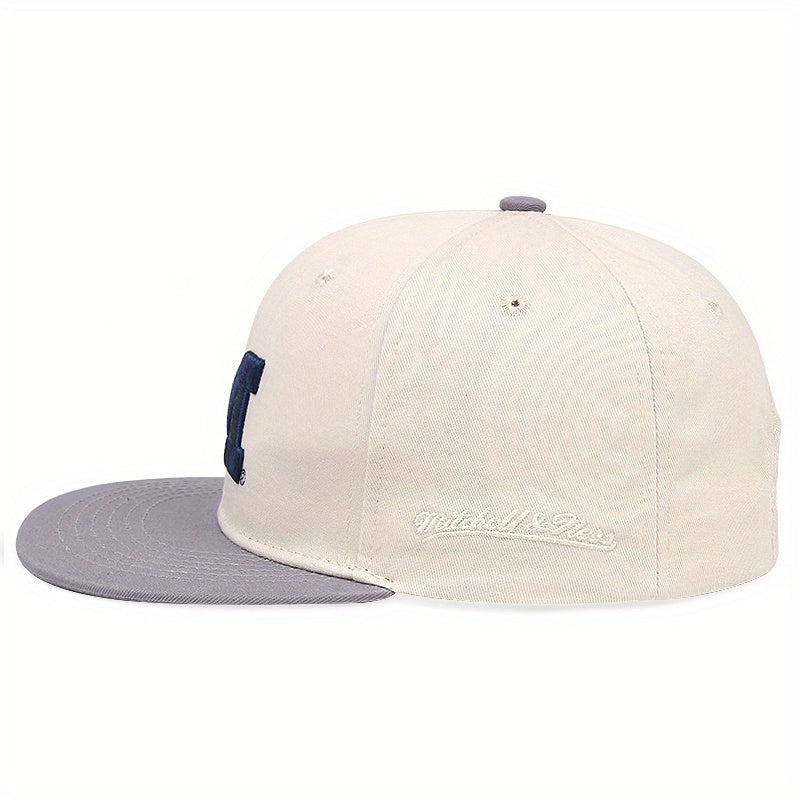 Men's Outdoor Baseball Cap Flat Brim Hat Hip Hop Style