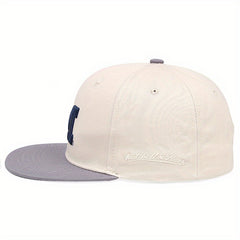 Men's Outdoor Baseball Cap Flat Brim Hat Hip Hop Style