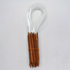 18pcs Bamboo Circular Needles Crochet Hooks Set 2-10MM Smooth Sewing Tools