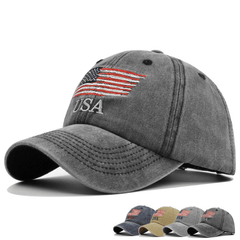 Vintage American Baseball Cap Embroidery Hat