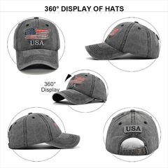 Vintage American Baseball Cap Embroidery Hat