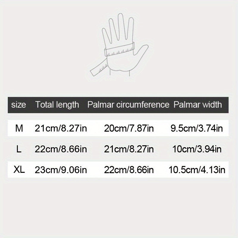 Men's Winter Warm Gloves Windproof Waterproof Touch Screen Gloves