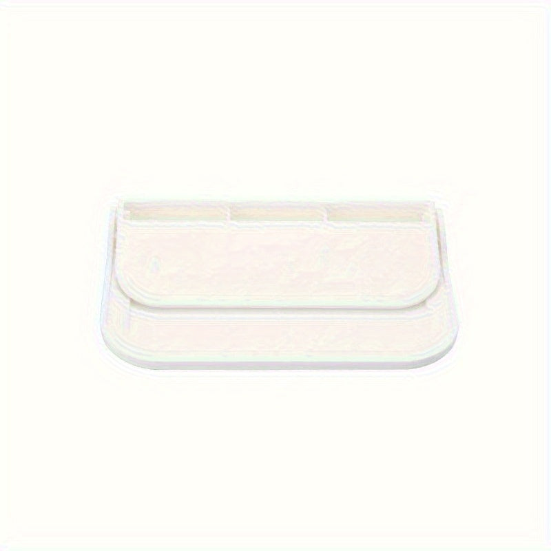 Folding Wall Mounted Shelf Space Saving Storage Rack No Punch