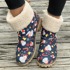 Plush Lined Thermal Snow Boots for Winter Warmth