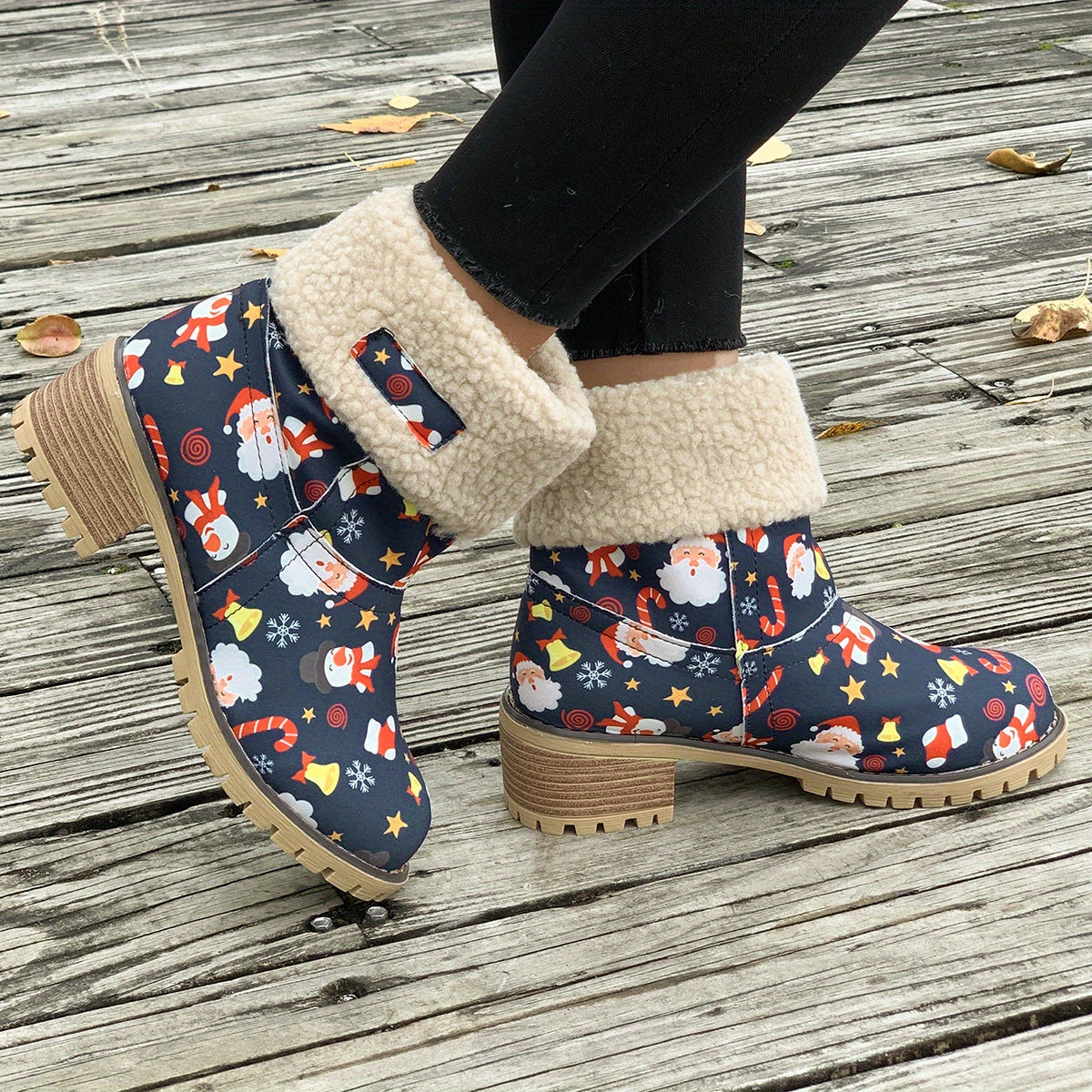 Plush Lined Thermal Snow Boots for Winter Warmth