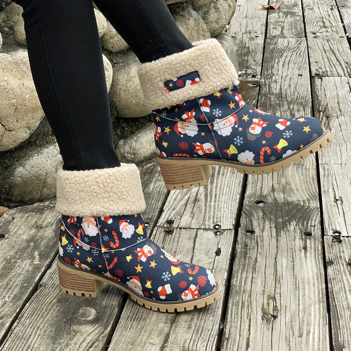 Plush Lined Thermal Snow Boots for Winter Warmth