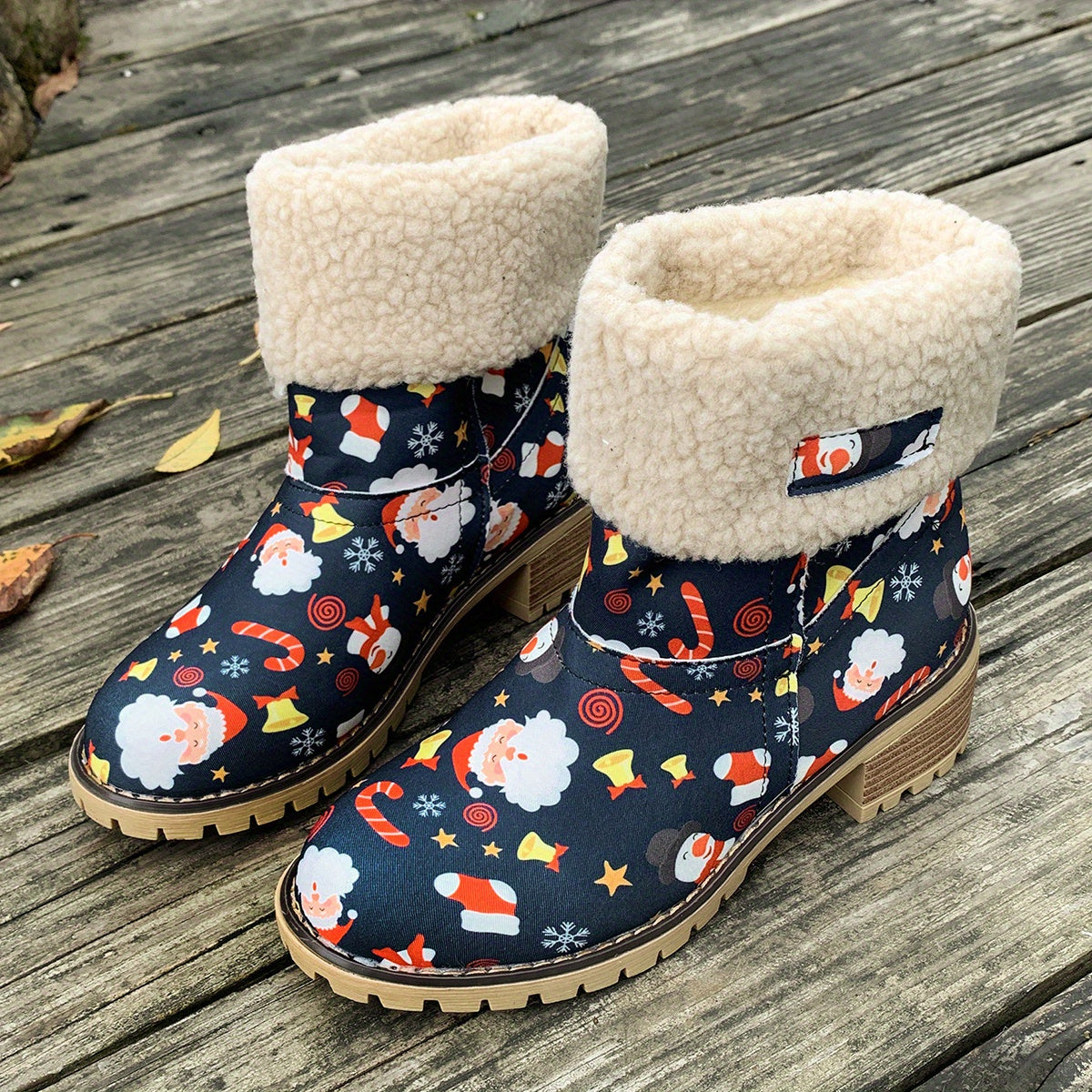 Plush Lined Thermal Snow Boots for Winter Warmth