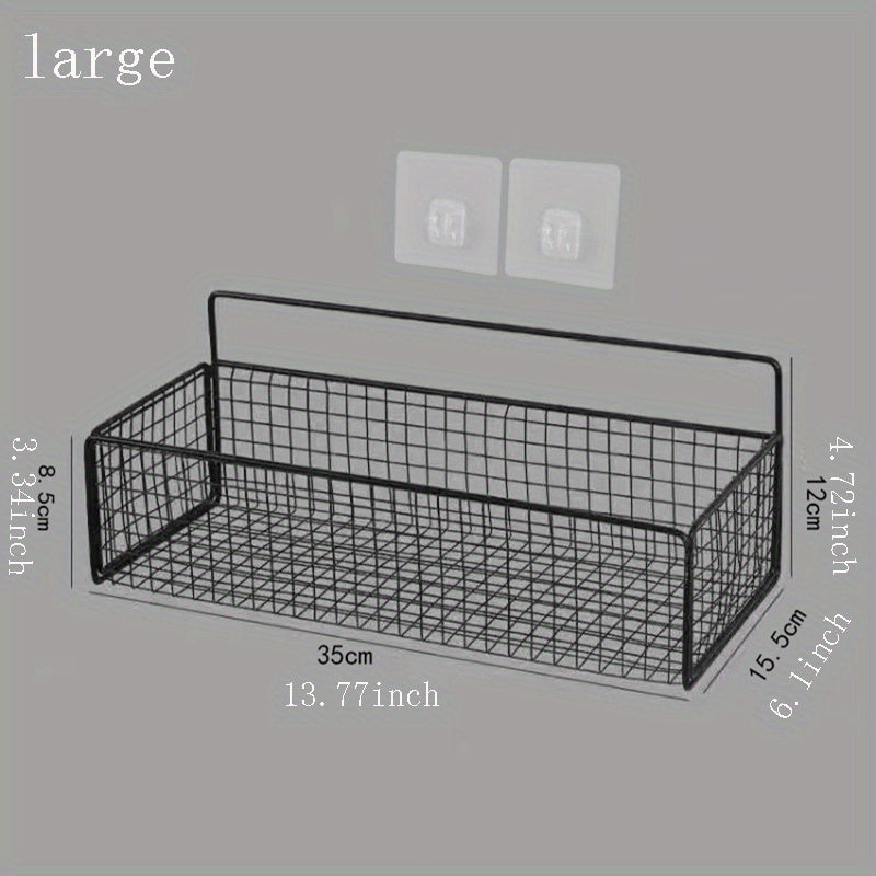 Bathroom Lotion Storage Shelf Shower Caddy Rack No Drilling Rack