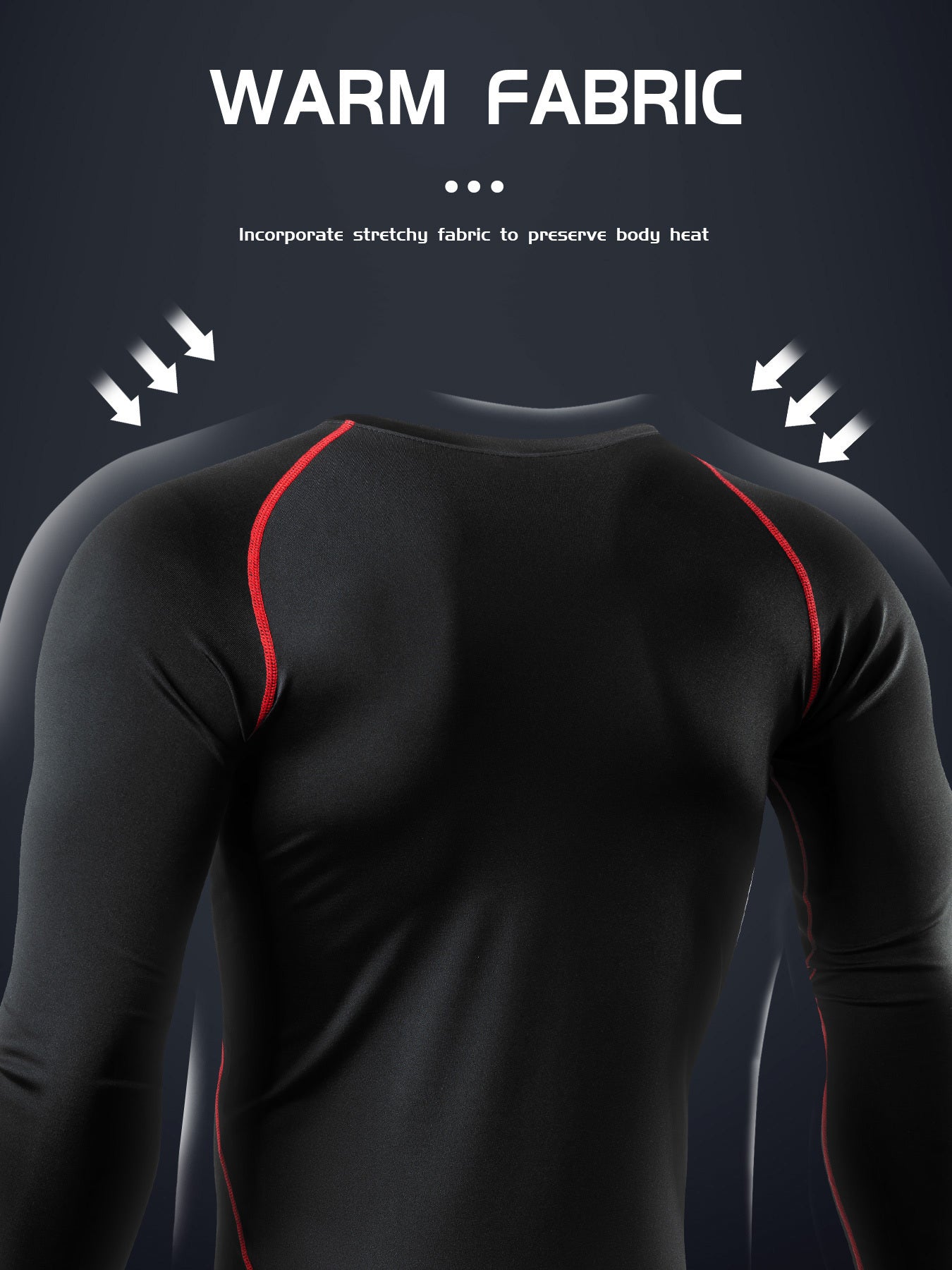 Men's Letter Print Compression Shirt Athletic Baselayer