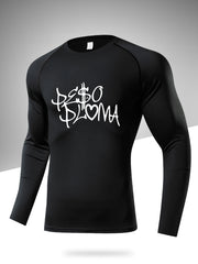 Athletic Compression Shirts Men Long Sleeve Cold Weather Baselayer Tshirt