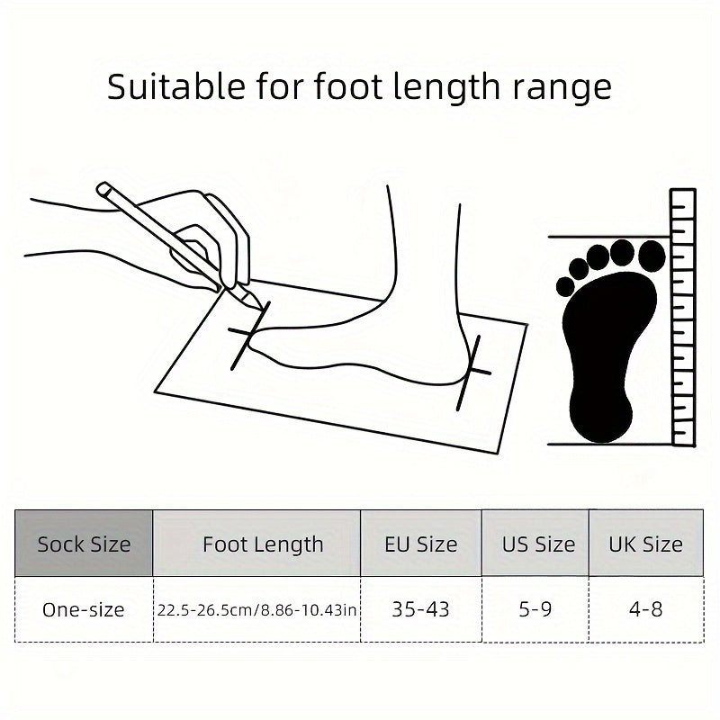 5pairs Men's Business Cotton Socks Mid-calf Crew Socks