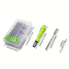 32 in 1 Precision Screwdrivers Set with Magnetic Bits for Repairing