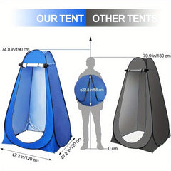 Pop Up Privacy Tent Portable Outdoor Shower Tent Camp Toilet Rain Shelter