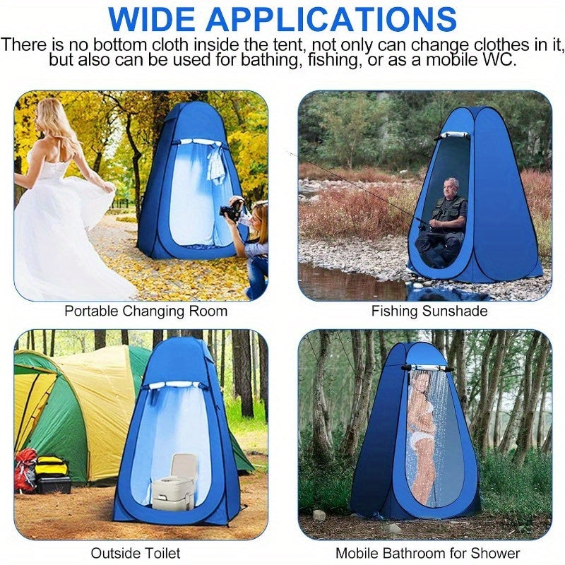 Pop Up Privacy Tent Portable Outdoor Shower Tent Camp Toilet Rain Shelter