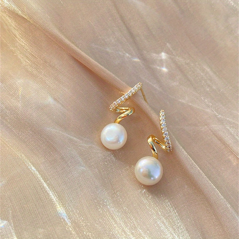 Korean East Gate Pearl Earrings