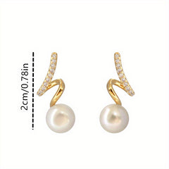 Korean East Gate Pearl Earrings