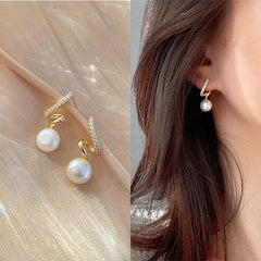 Korean East Gate Pearl Earrings