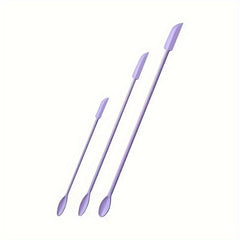 Mini Silicone Spatula for Resin Mixing Reusable Tiny Thin Jar Scraper