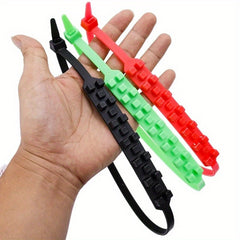 10pcs Anti Skid Snow Chain Non-slip Tire Chains for Motorcycles Bicycles