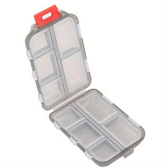 Mini Storage Box Pill Case Weekly Travel Pill Organizer Portable Pocket Pill Box