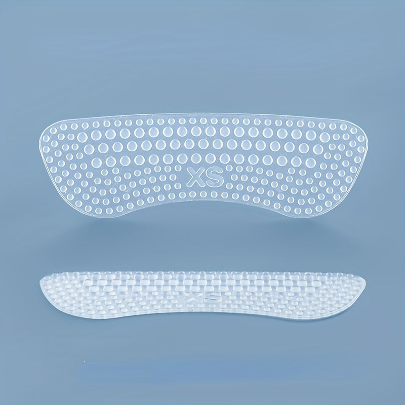 2pcs Silicone Heel Stickers Anti Slip Heel Cushions