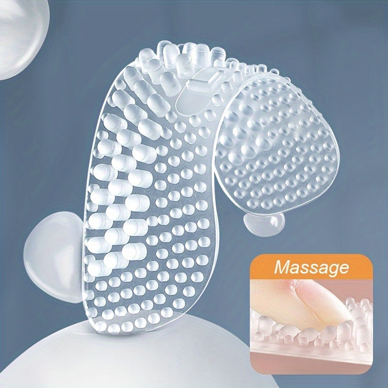 2pcs Silicone Heel Stickers Anti Slip Heel Cushions